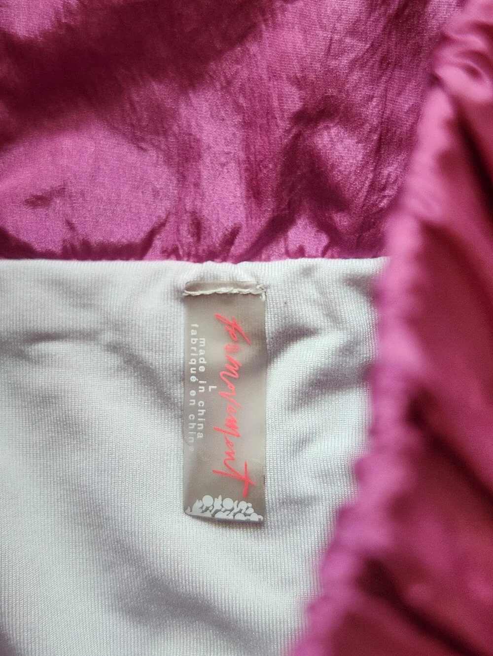 Free People Movement The Way Home Logo Shorts Vivacious Violet Size Large
